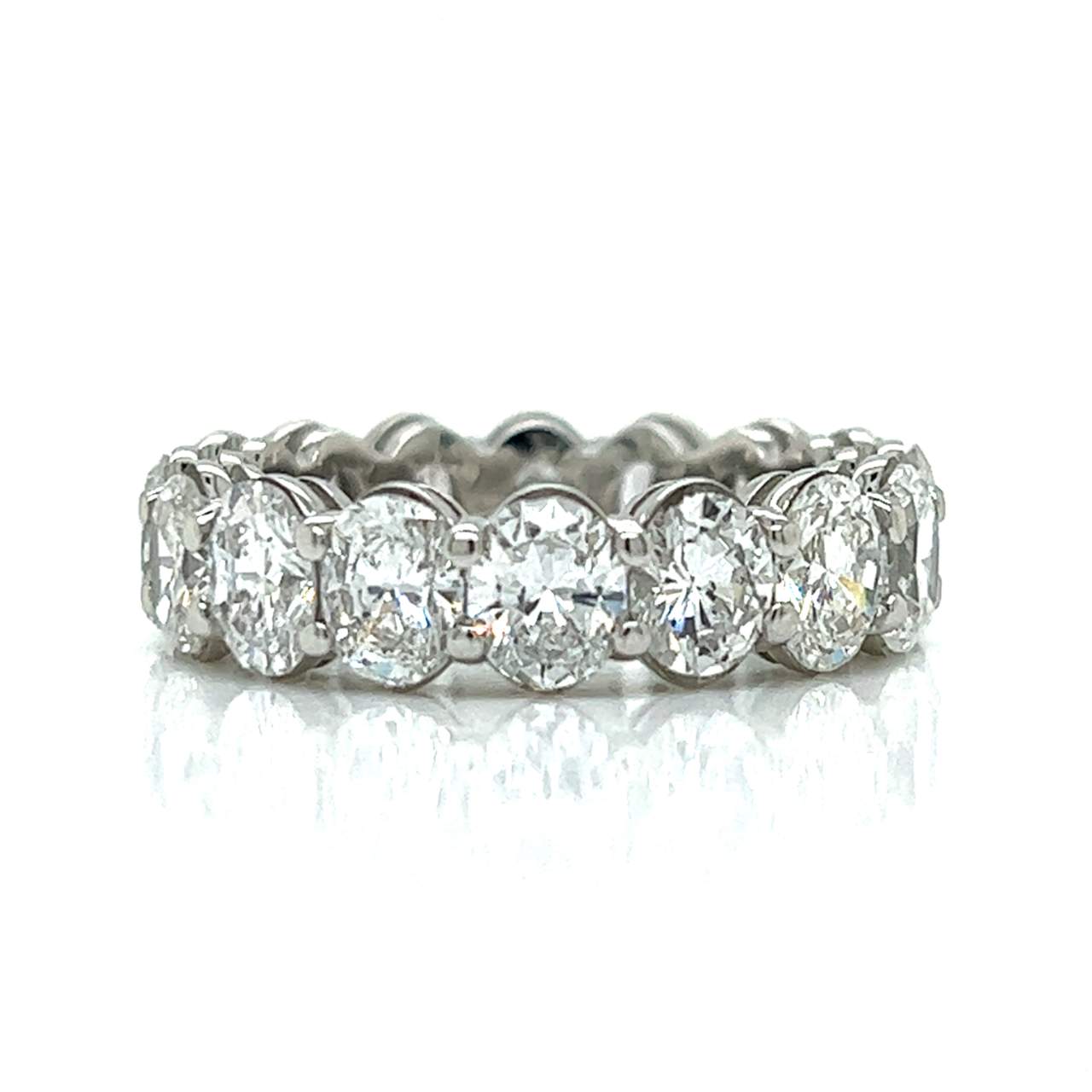 Platinum 7.50 Ct. Diamond Eternity Band