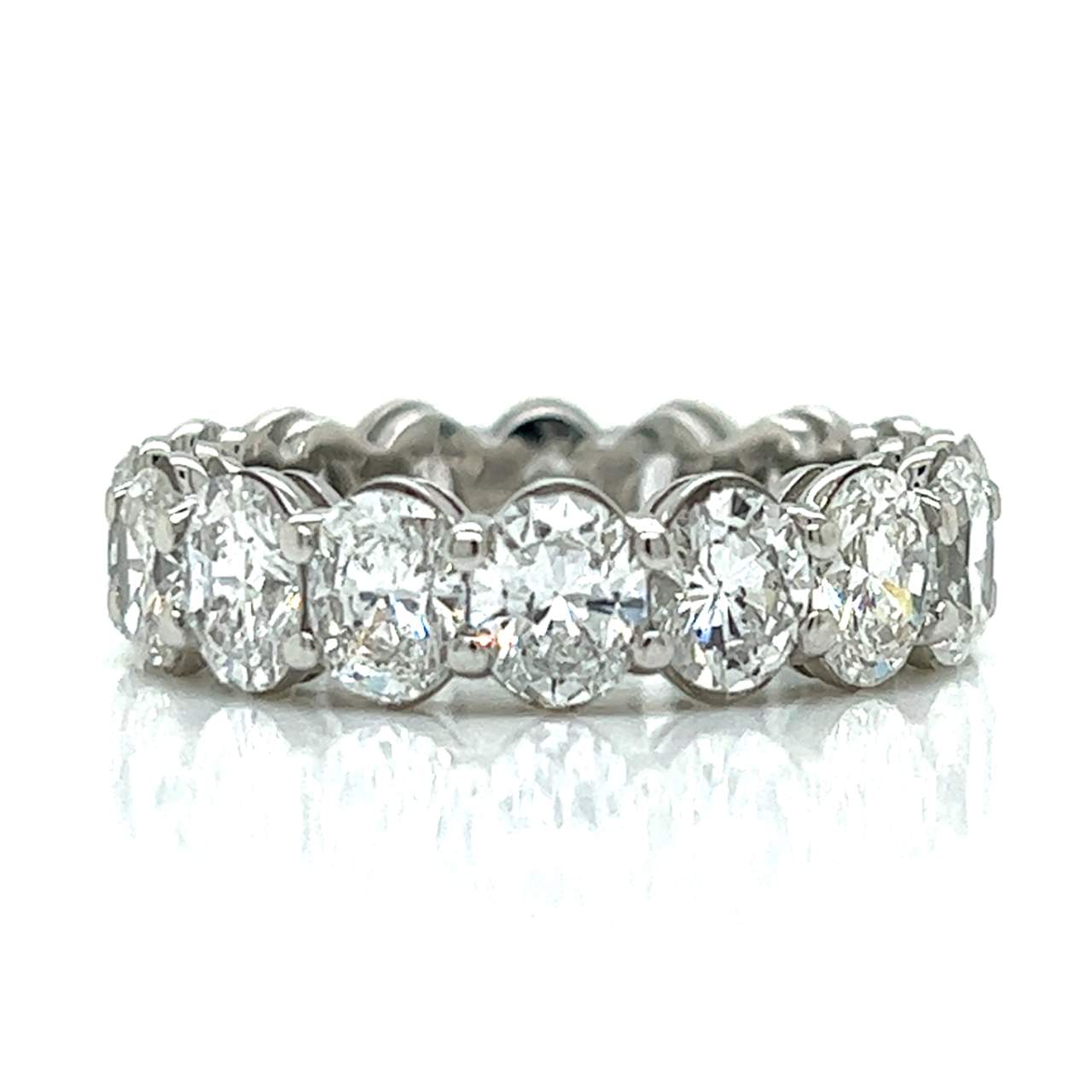 Platinum 9.00 Ct. Diamond Eternity Band