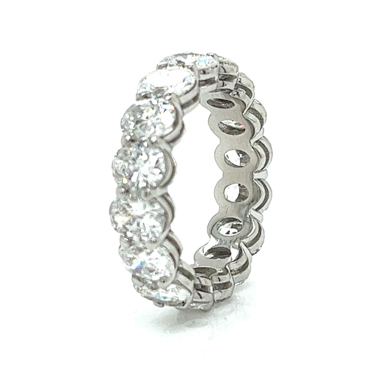 Platinum 7.50 Ct. Diamond Eternity Ring
