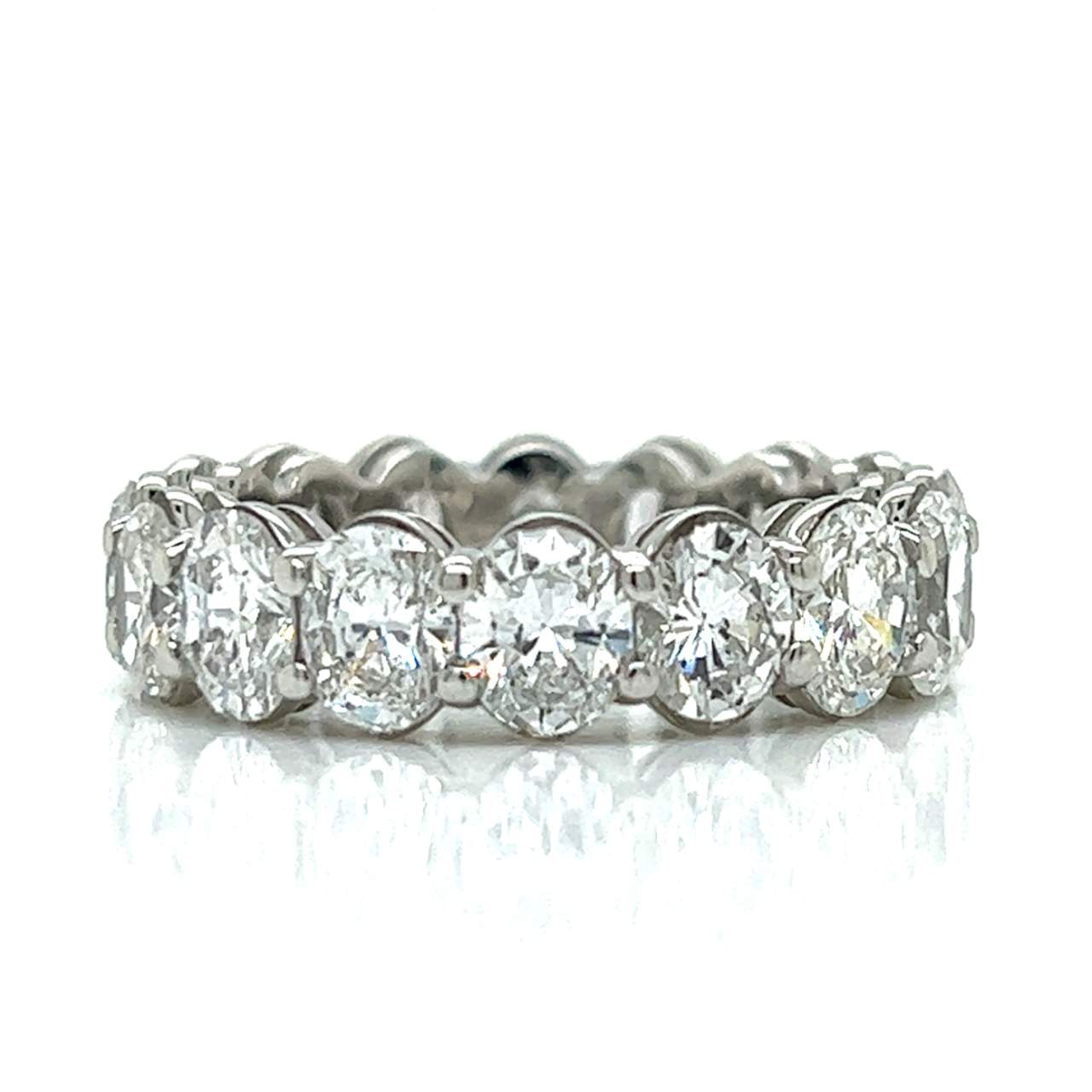 Platinum 7.50 Ct. Diamond Eternity Band