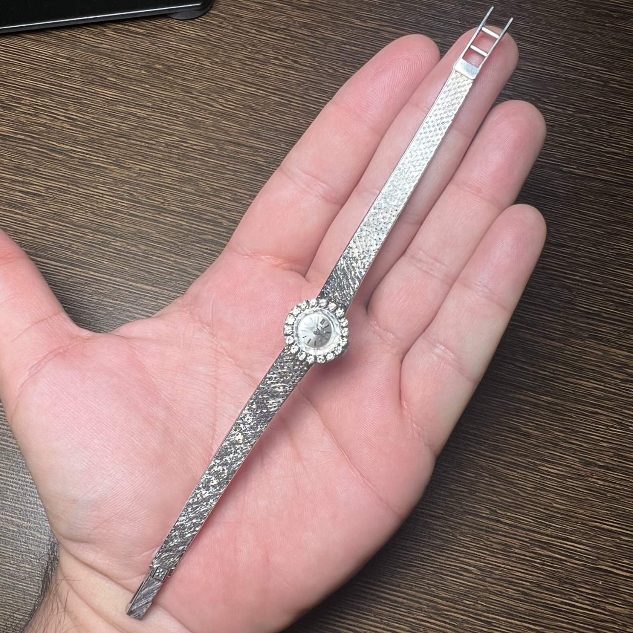 ETERNA 18K White Gold Ladies Cocktail Watch
