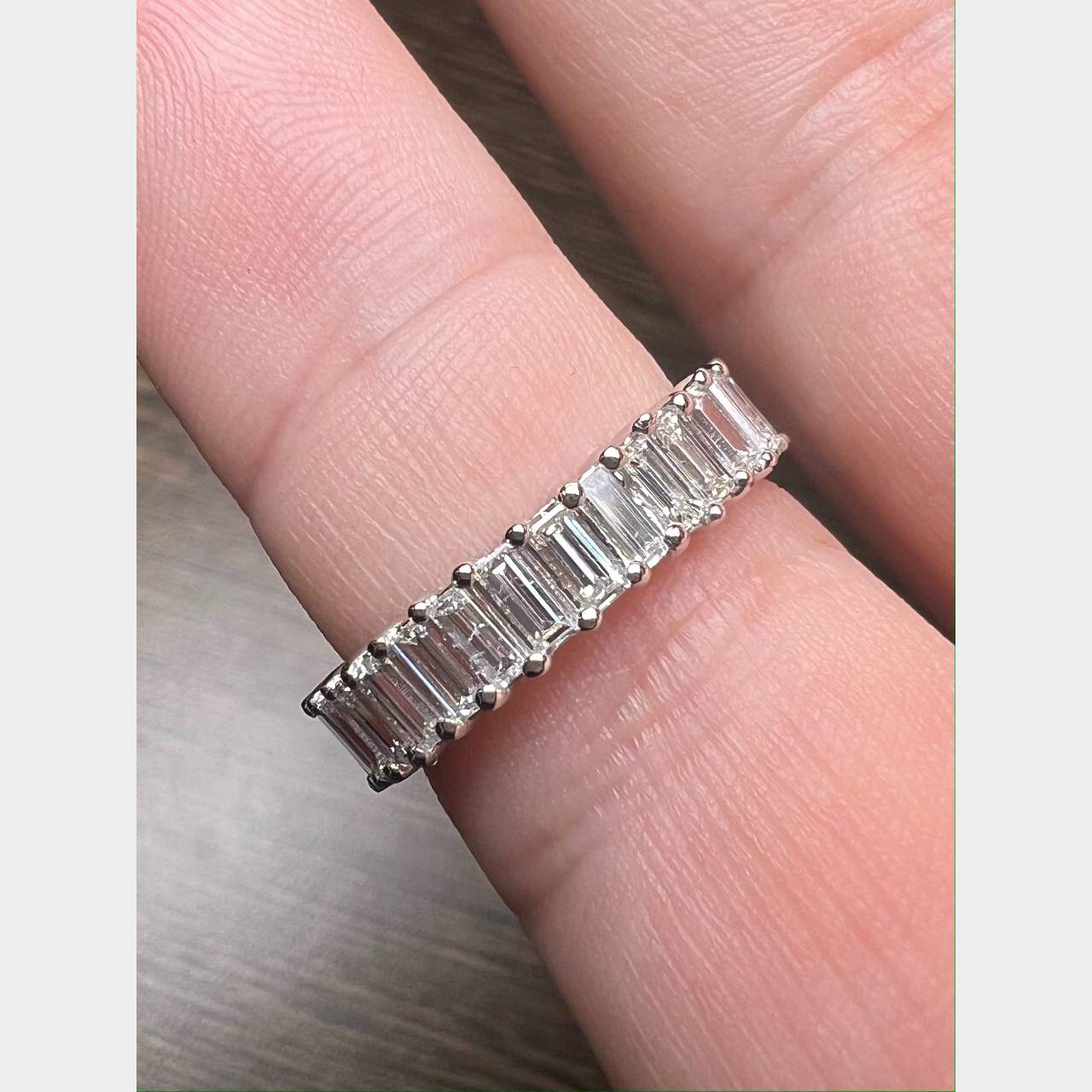 Platinum 3.75 Ct. Diamond Eternity Band