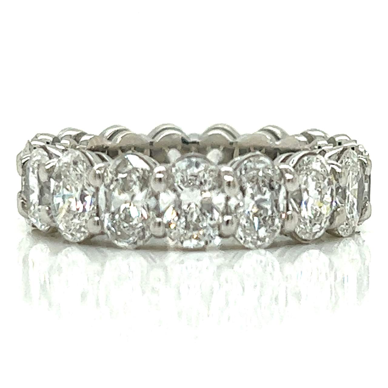 Platinum 8.00 Ct. Diamond Eternity Band