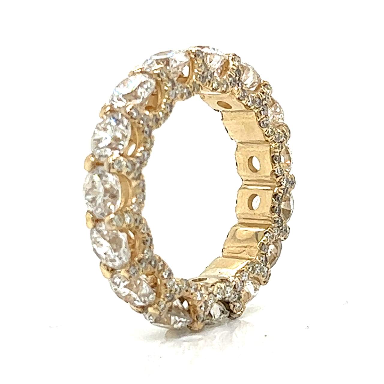 14K Yellow Gold 7.95 Ct. Diamond Ring