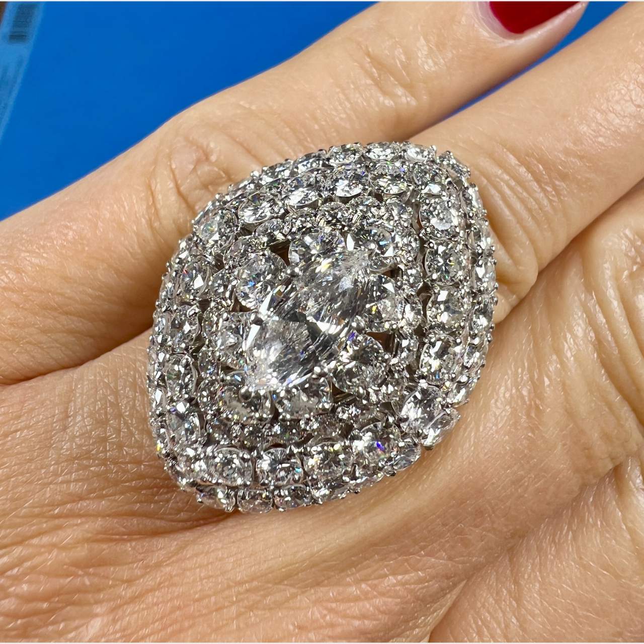 15.00 Ct David Webb Diamond Ring - Image 3