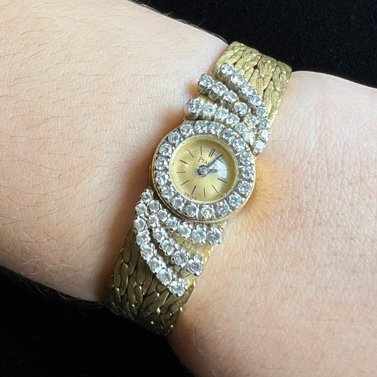 PIAGET 18K Yellow Gold Ladies Cocktail Watch