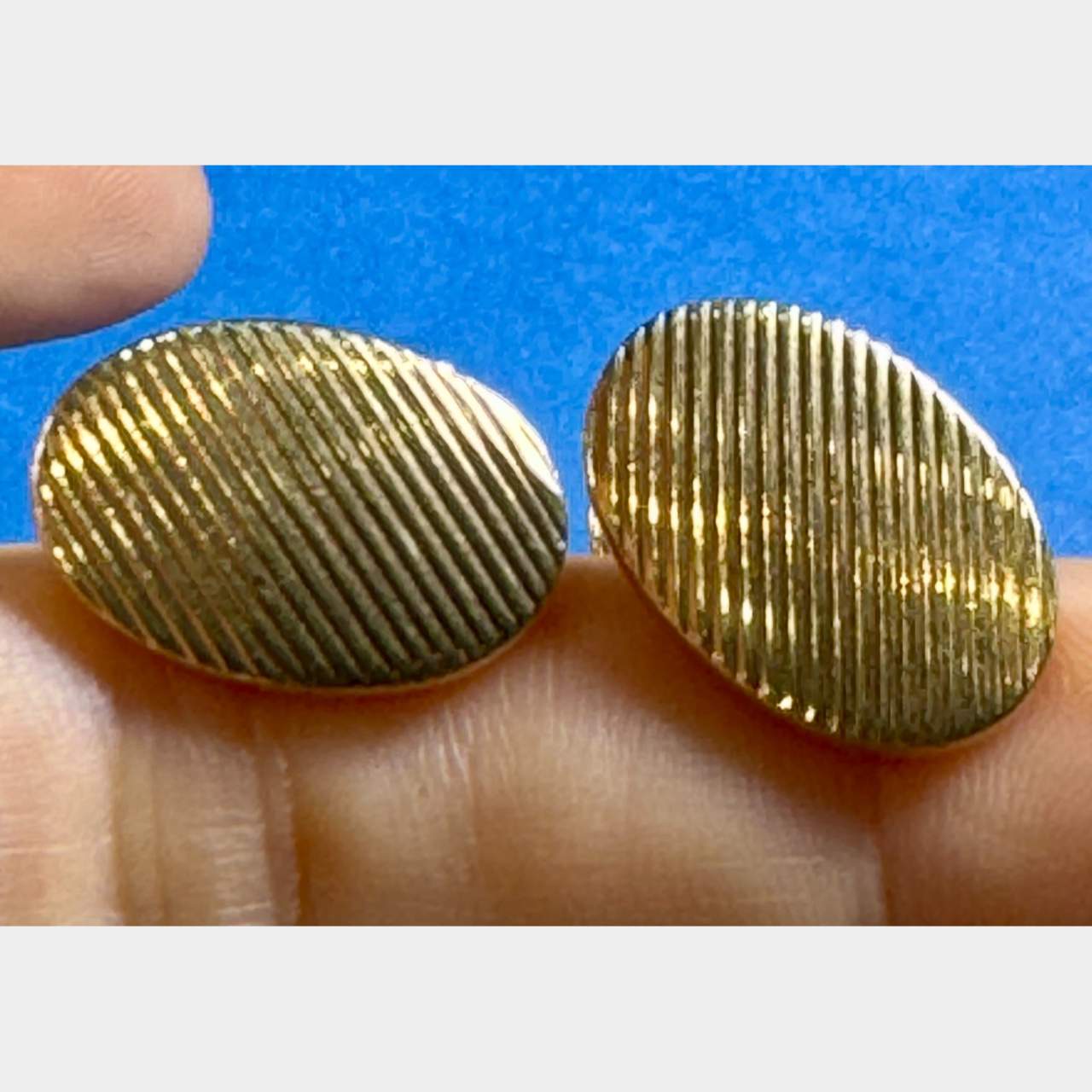 TIFFANY & CO. 14K Yellow Gold Cufflinks