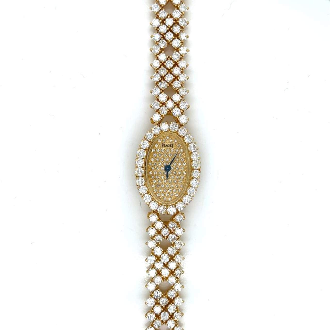 PIAGET 18K Yellow Gold Diamond Ladies Cocktail Watch