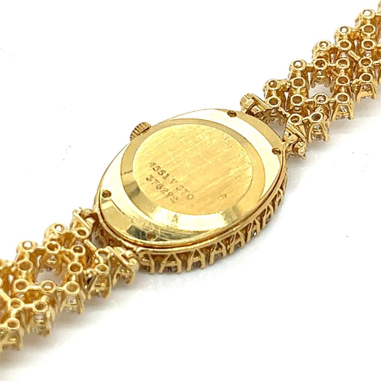 PIAGET 18K Yellow Gold Diamond Ladies Cocktail Watch