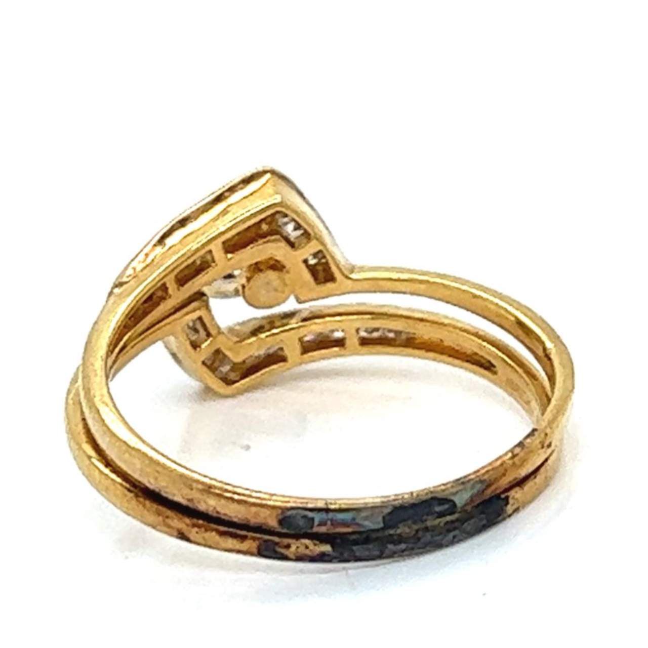 MAYORS 18k Yellow Gold 1.20 Ct. Diamond Ring