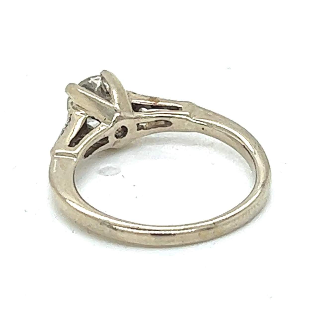 14K White Gold 0.55 Ct. Diamond Ring
