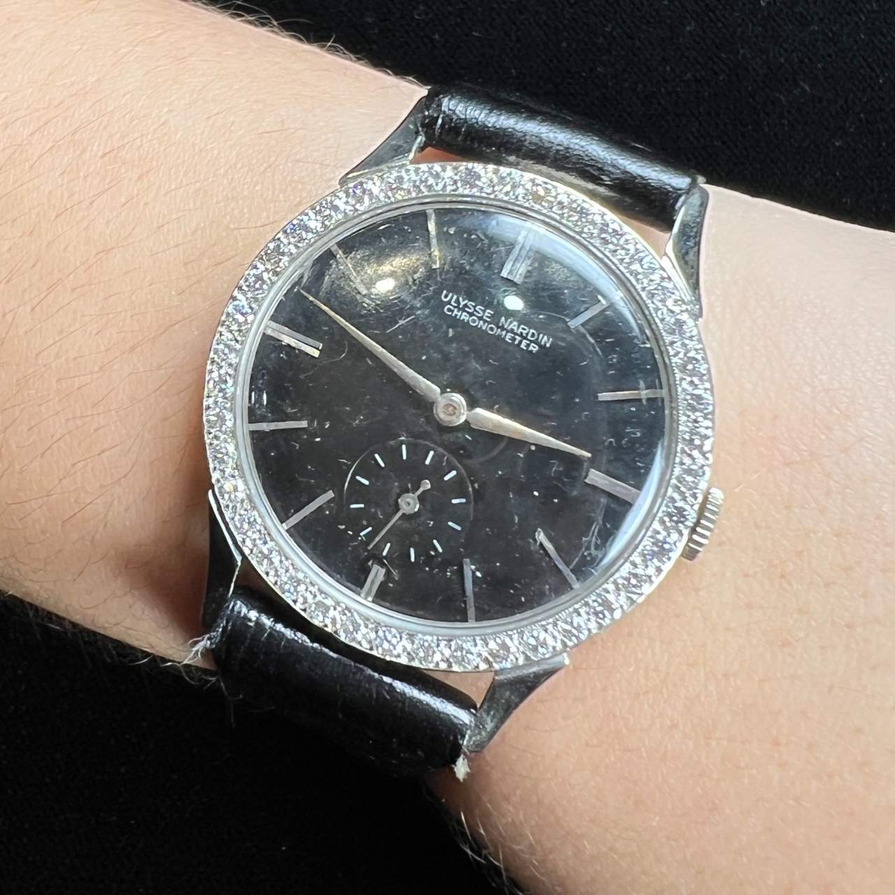 Ulysse Nardin 14K White Gold Dress Watch