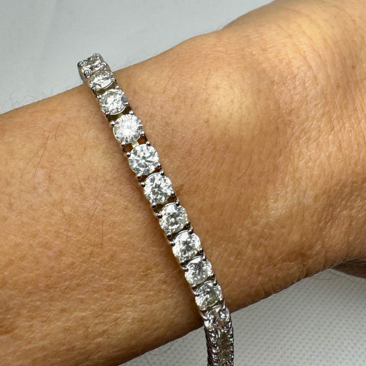 13.00 Ct Diamond Tennis Bracelet