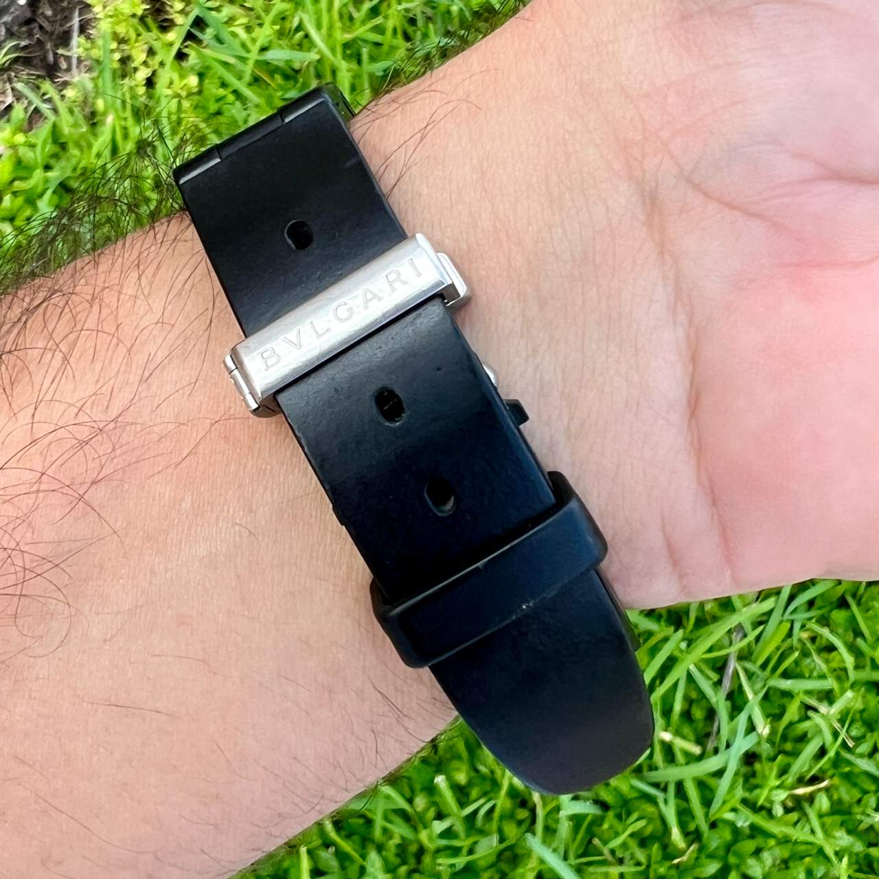 BVLGARI 18K & Stainless Steel Diagono Watch