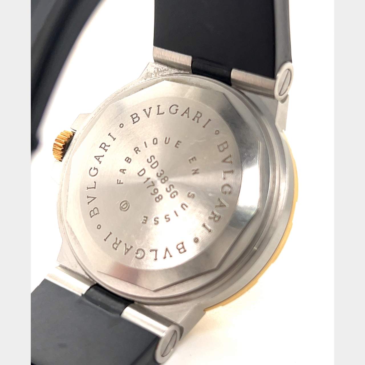 BVLGARI 18K & Stainless Steel Diagono Watch