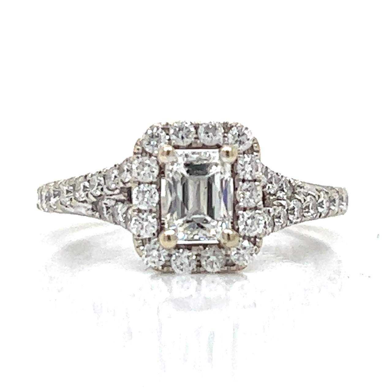 14K White Gold 1.65 Ct. Diamond Ring