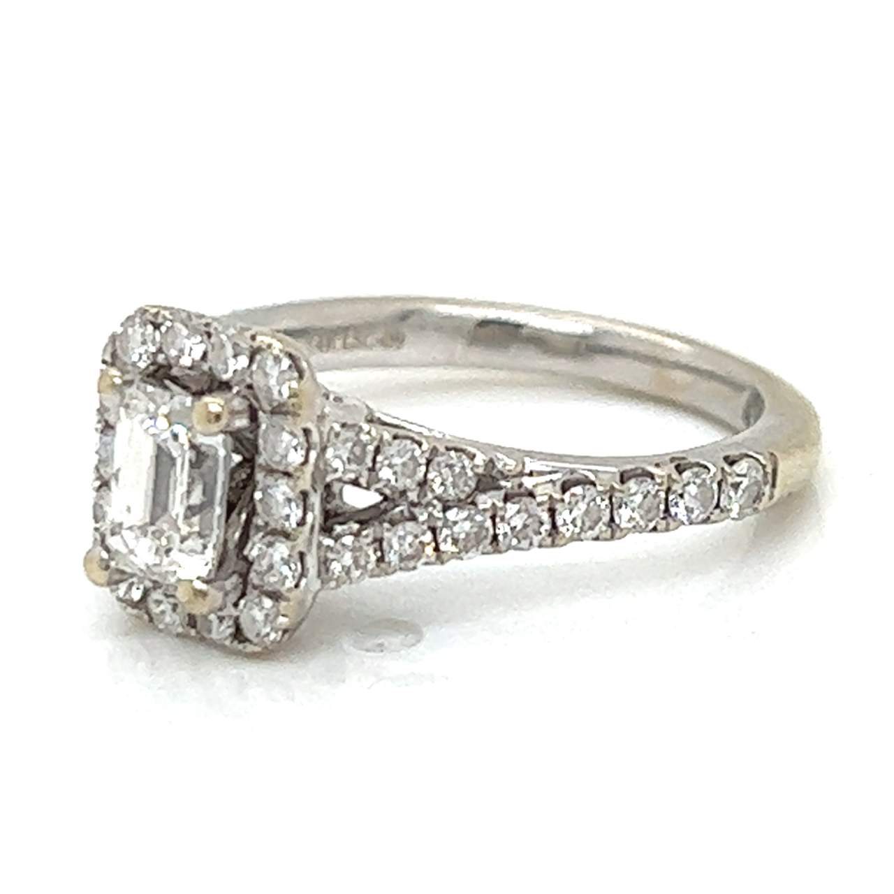 14K White Gold 1.65 Ct. Diamond Ring