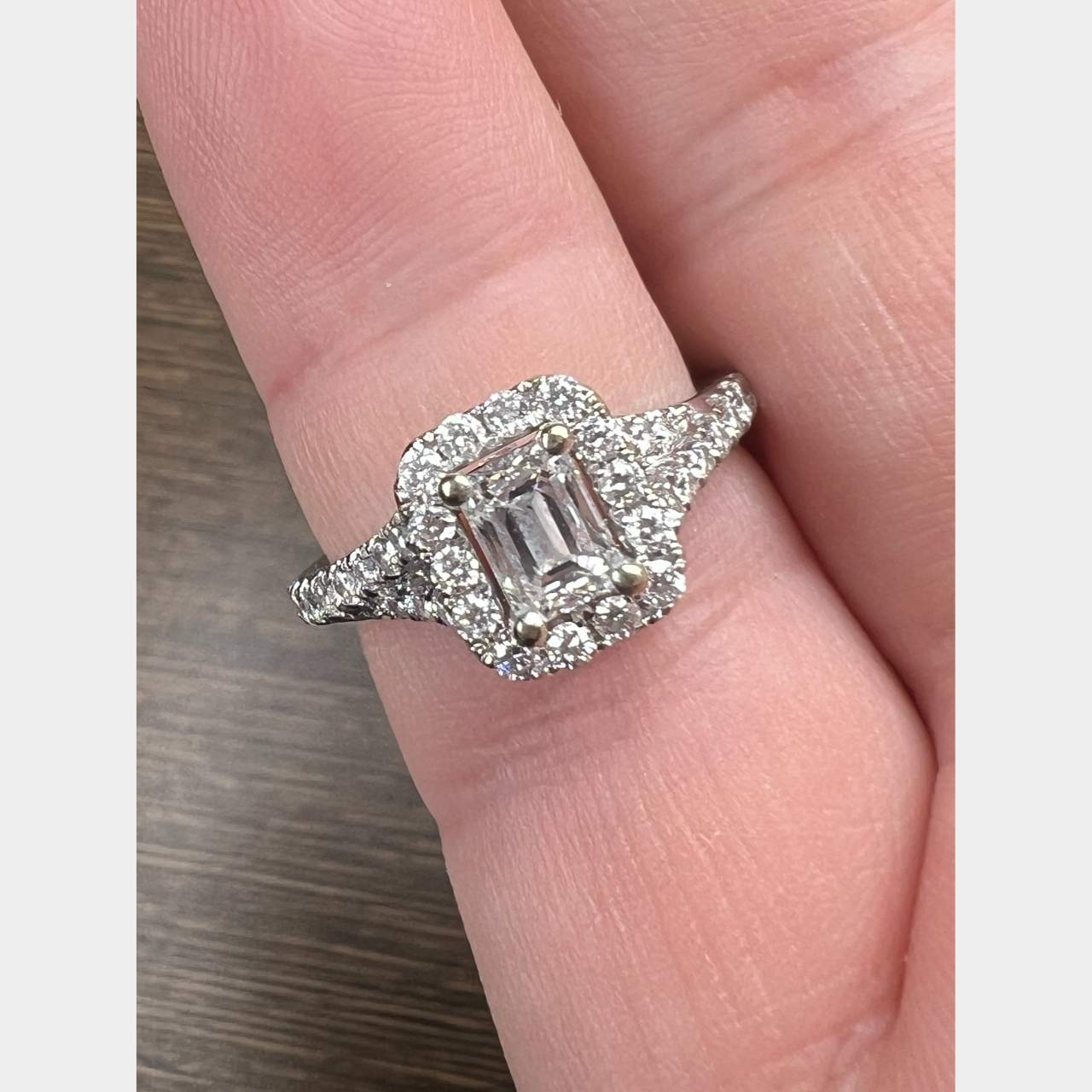 14K White Gold 1.65 Ct. Diamond Ring
