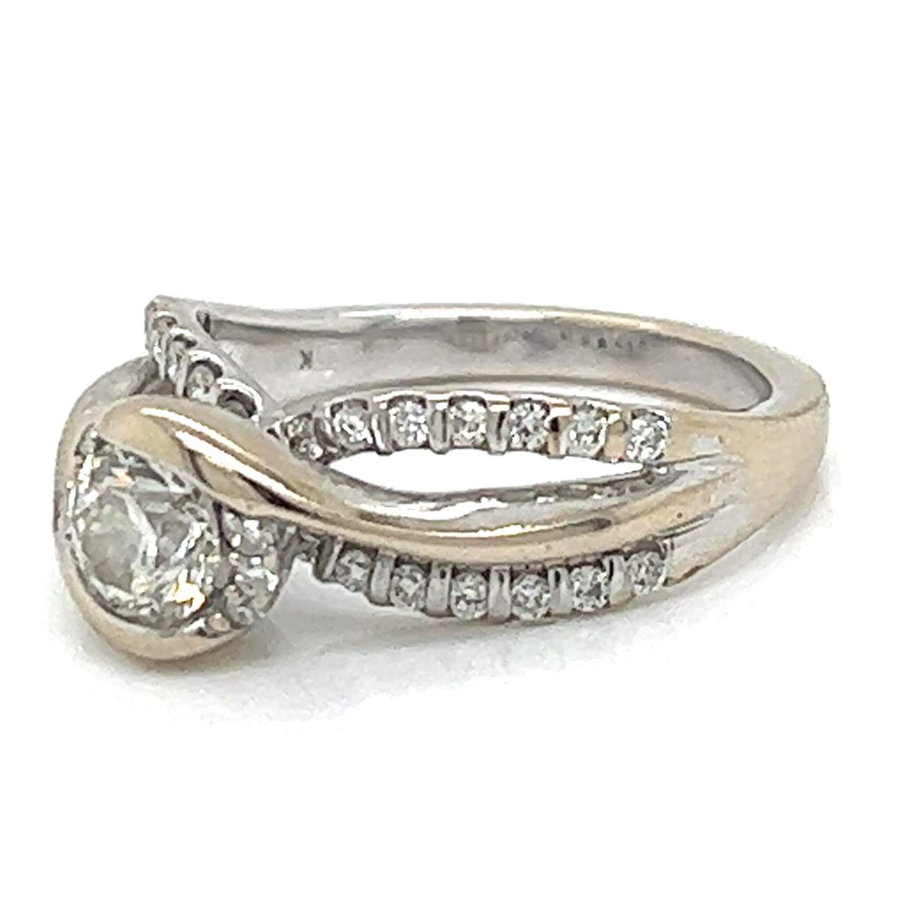 SIRENA 14K White Gold 0.70 Ct. Diamond Ring
