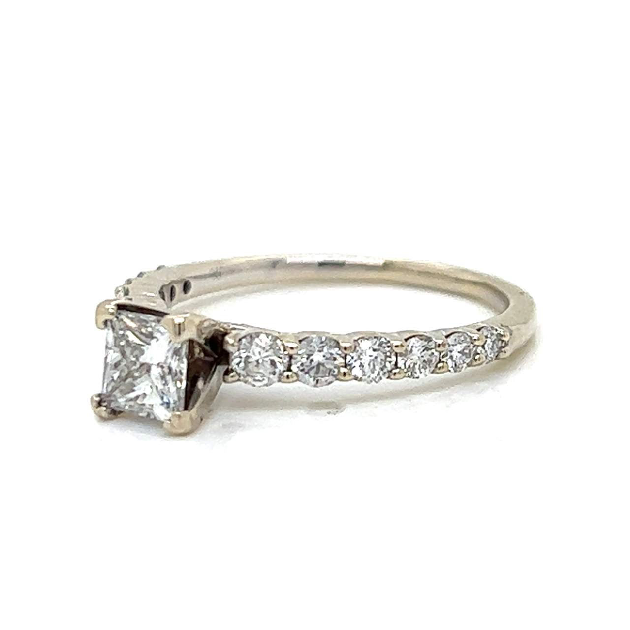 14k White Gold 1.35 Ct. Diamond Ring