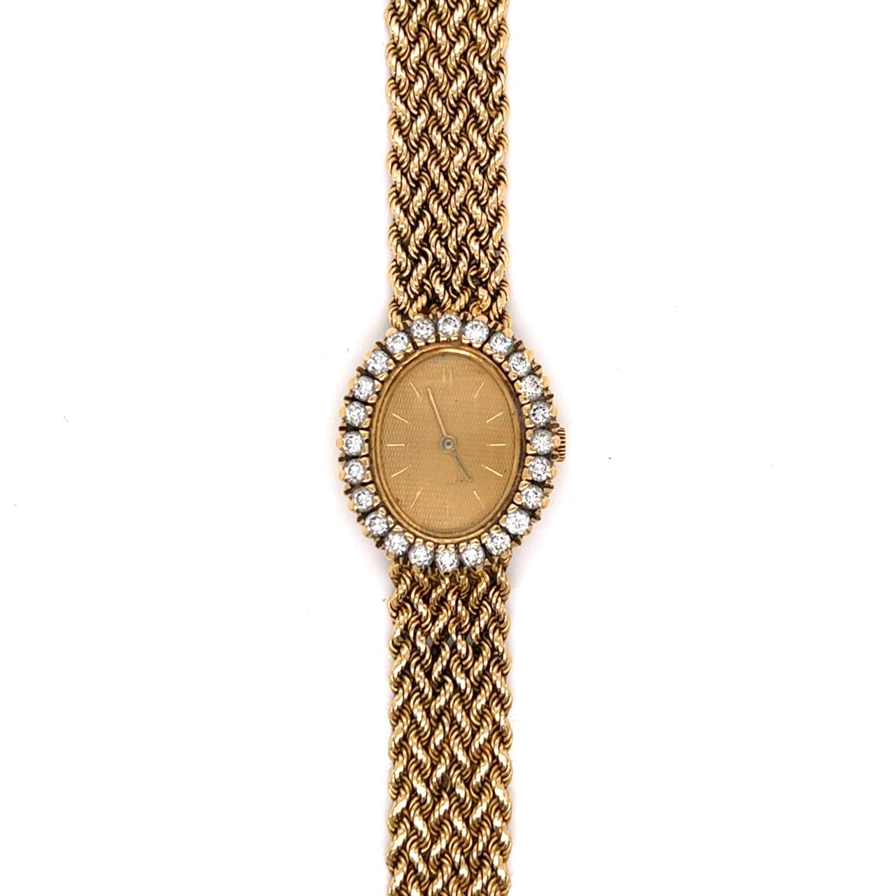 BOUCHERON 18K Yellow Gold Ladies Dress Watch