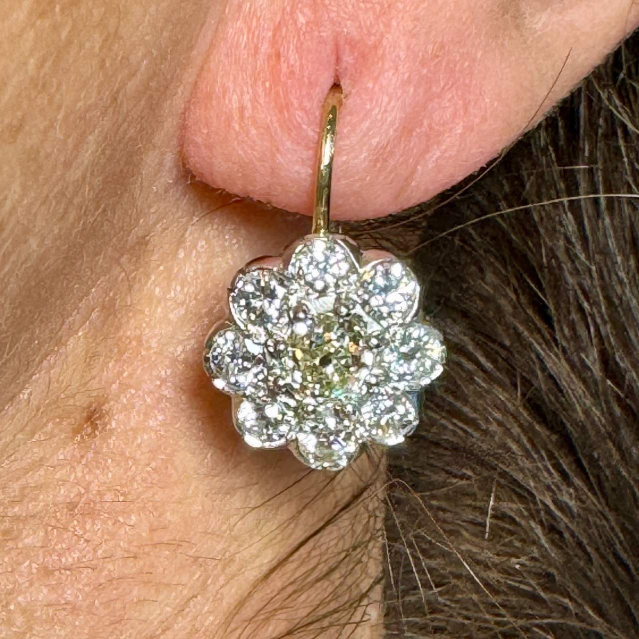 3.48 Ct. Diamond Earrings*