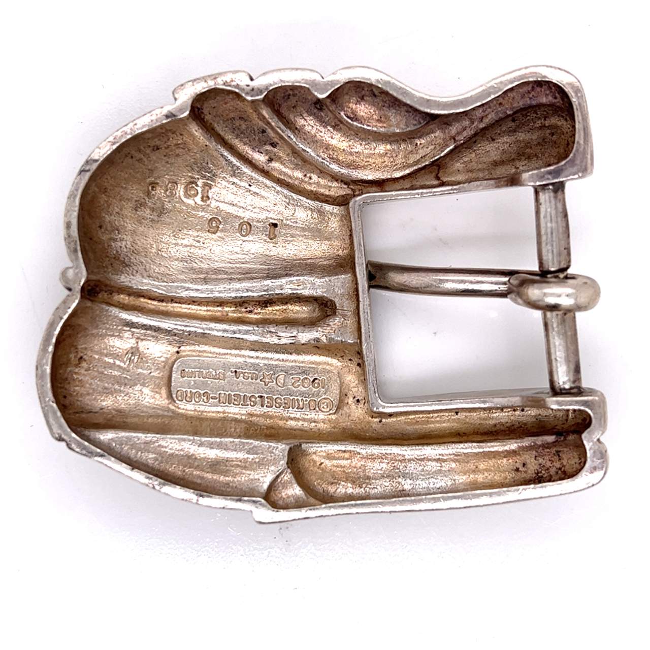 Kieselstein-Cord Sterling Silver Belt Buckle