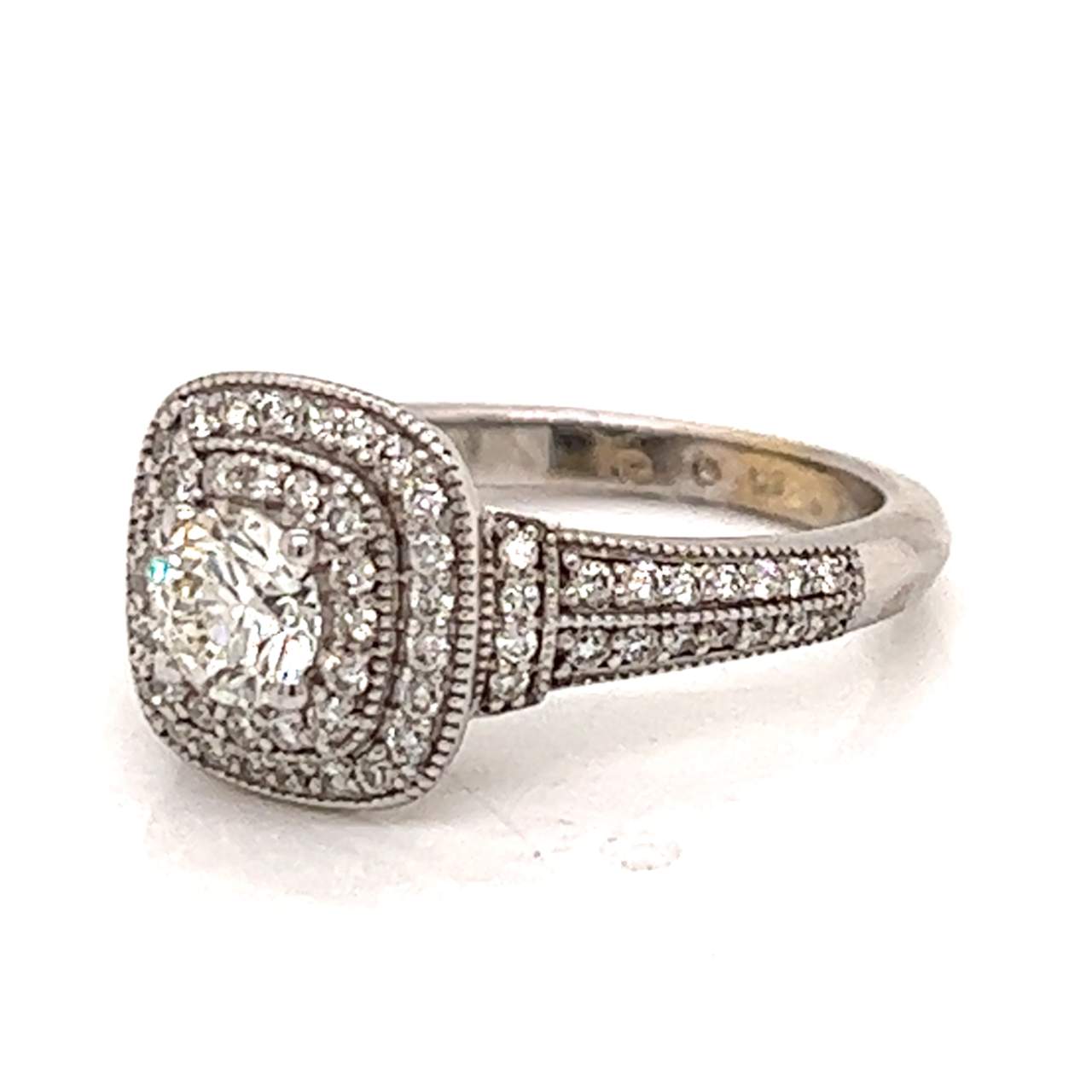 18K White Gold 1.30 Ct. Diamond Ring