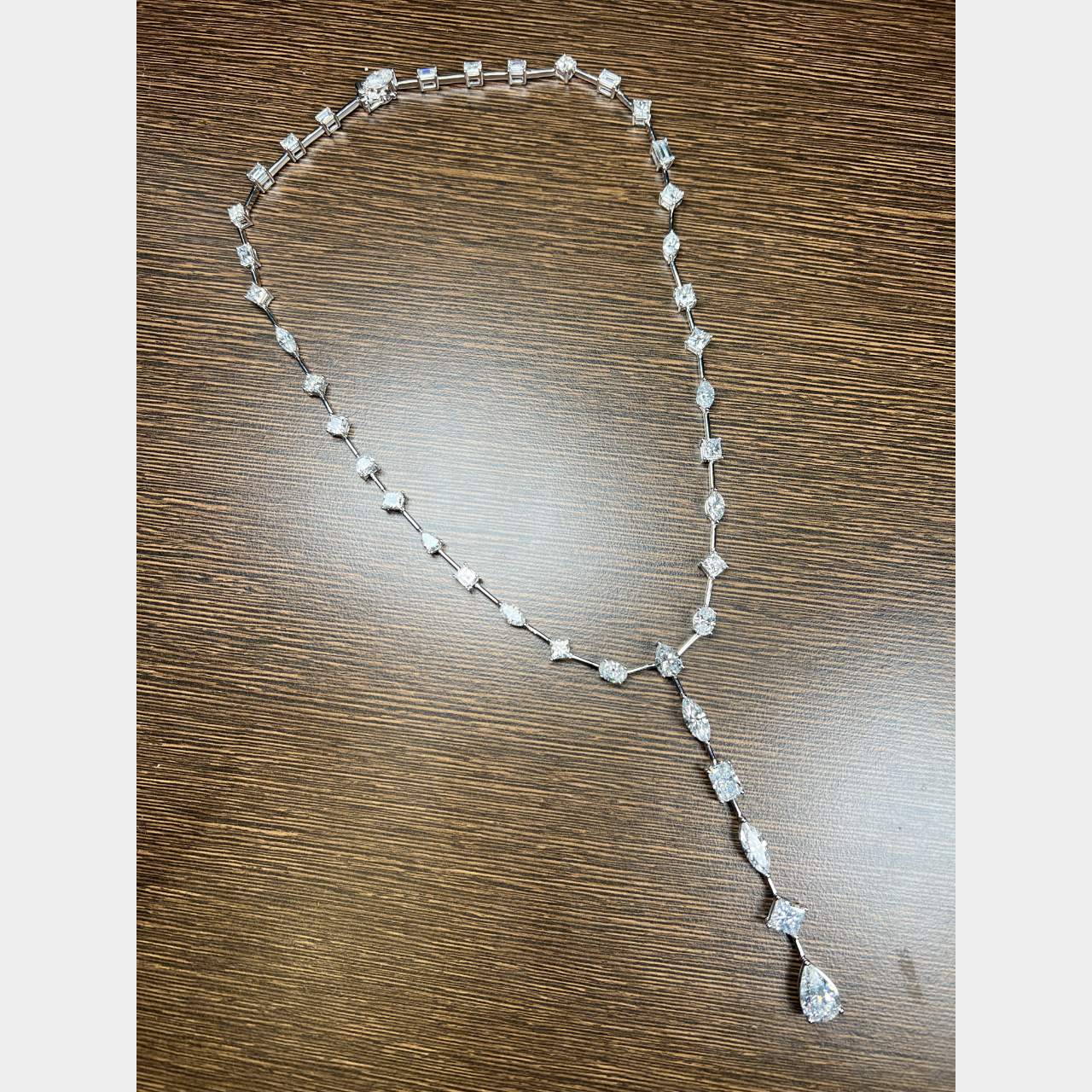 Platinum 30.35 Ct. Diamond Necklace