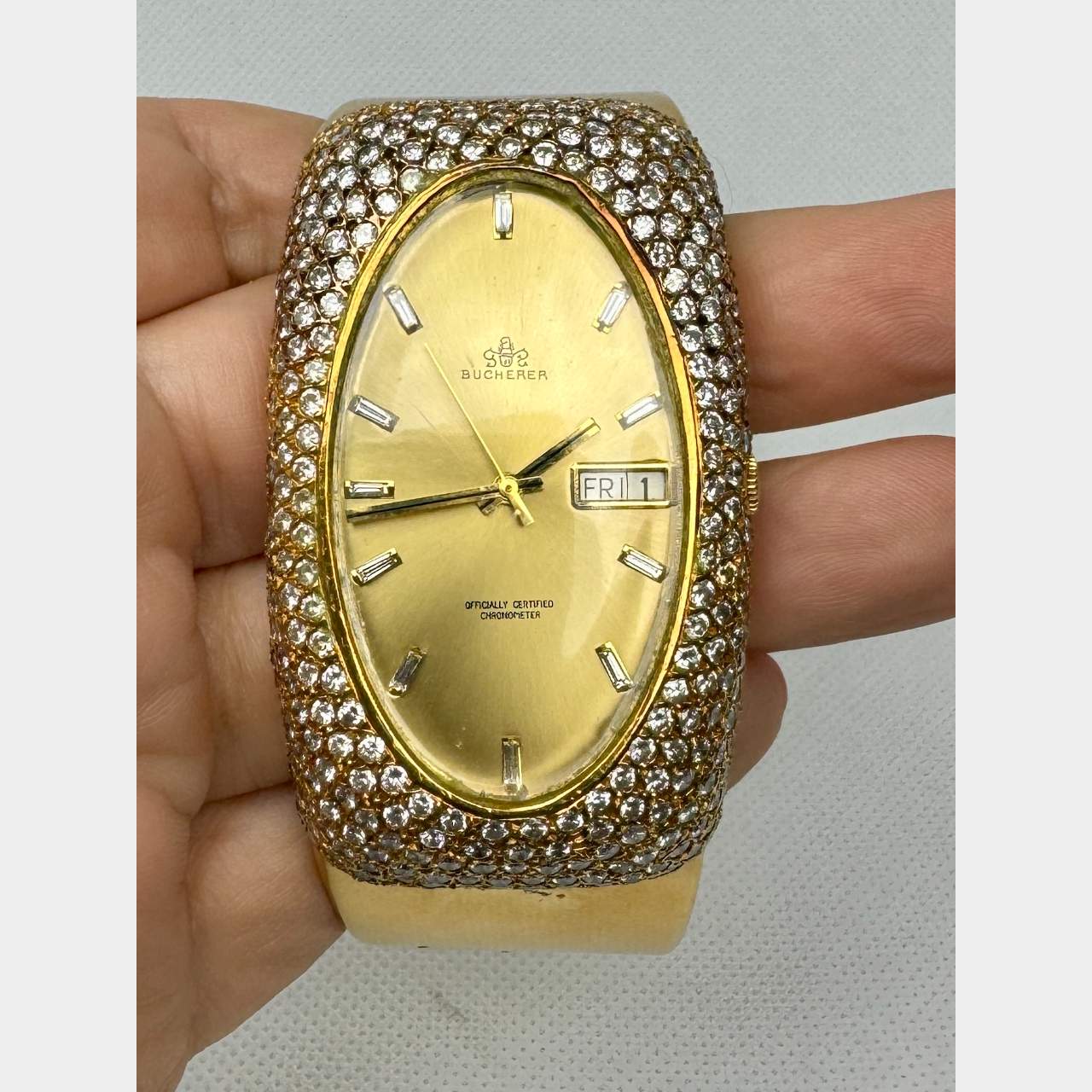 BUCHERER 18K Yellow Gold Watch