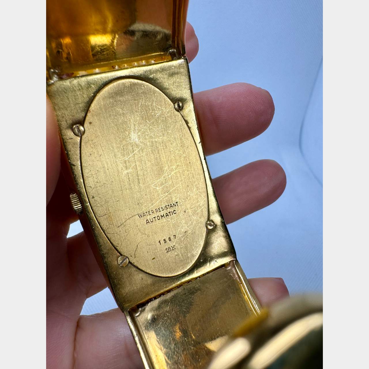 BUCHERER 18K Yellow Gold Watch
