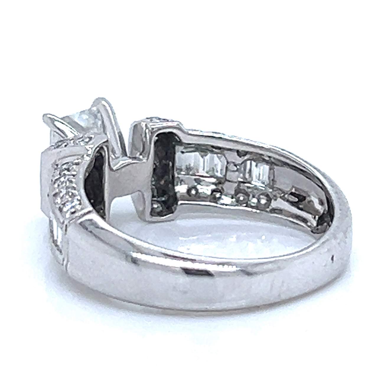 14K White Gold 1.03 Ct. Diamond Ring