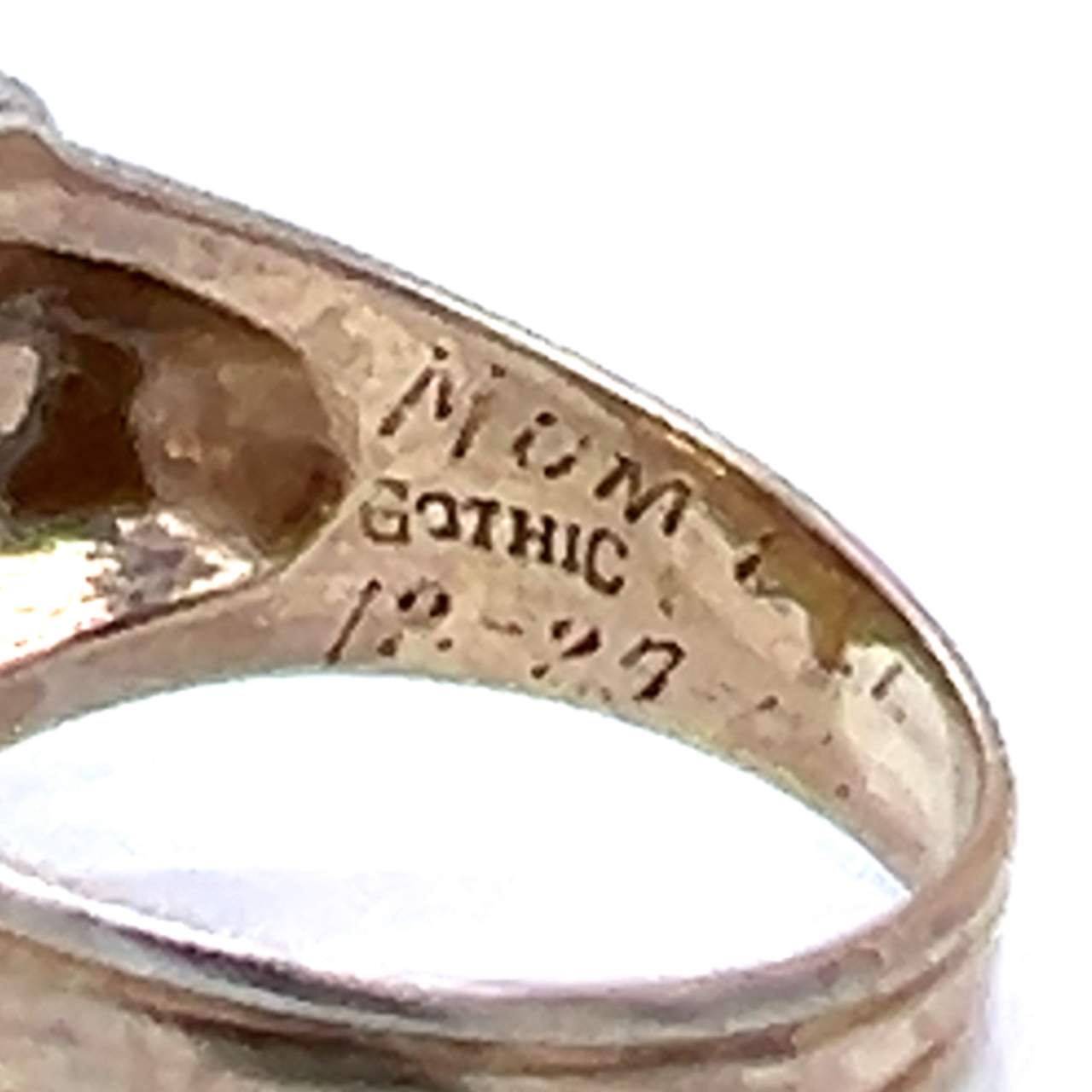 Antique 10K Diamond Ring