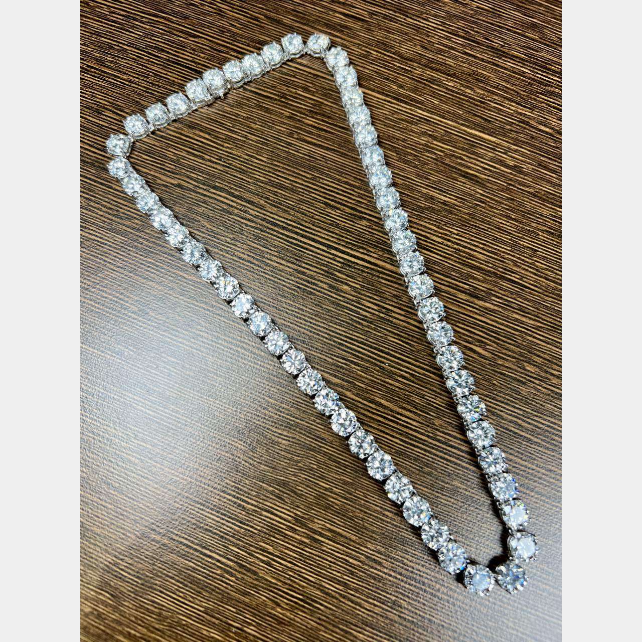 Platinum 70.00 Ct. Diamond Necklace