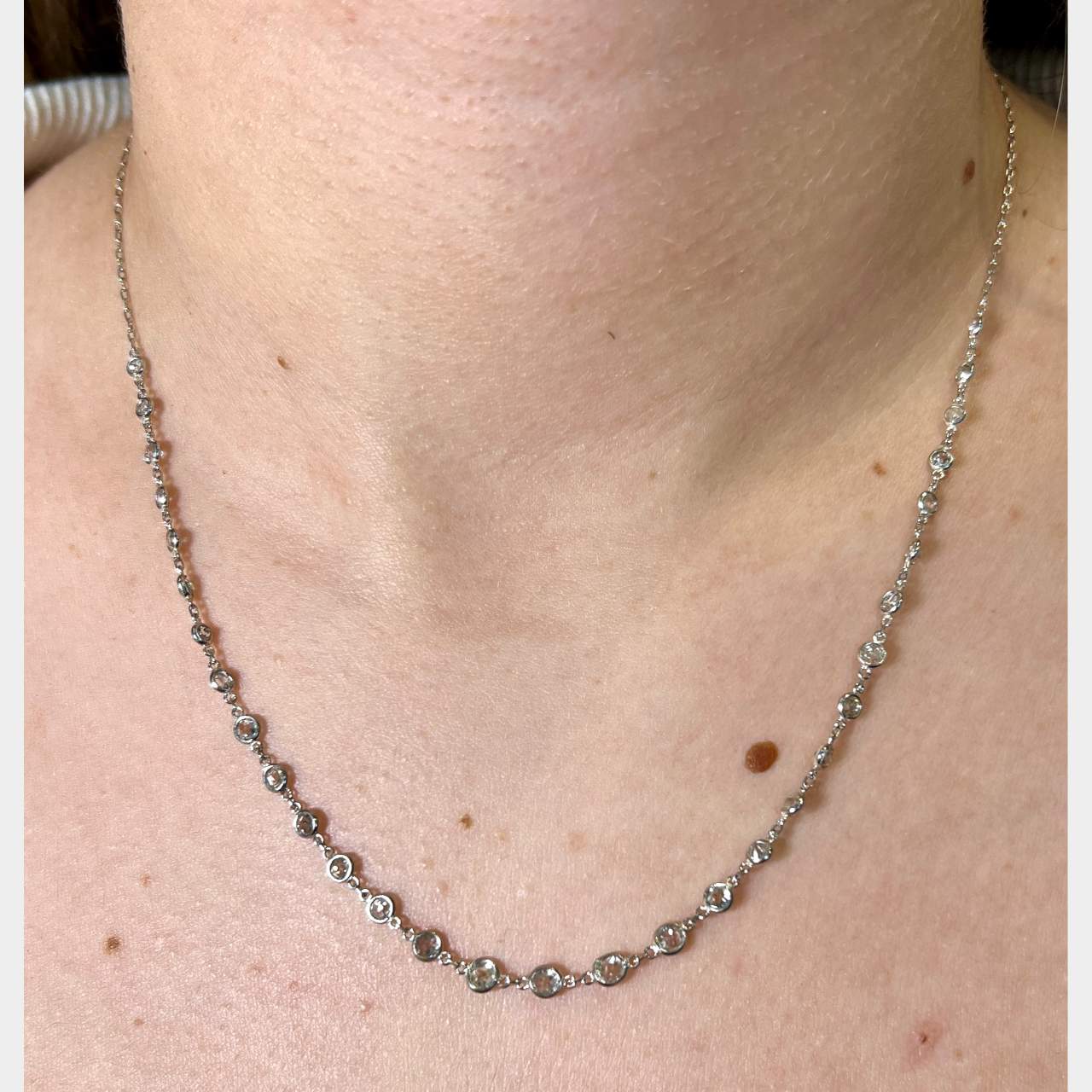 Platinum 3.50 Ct. Diamond Necklace