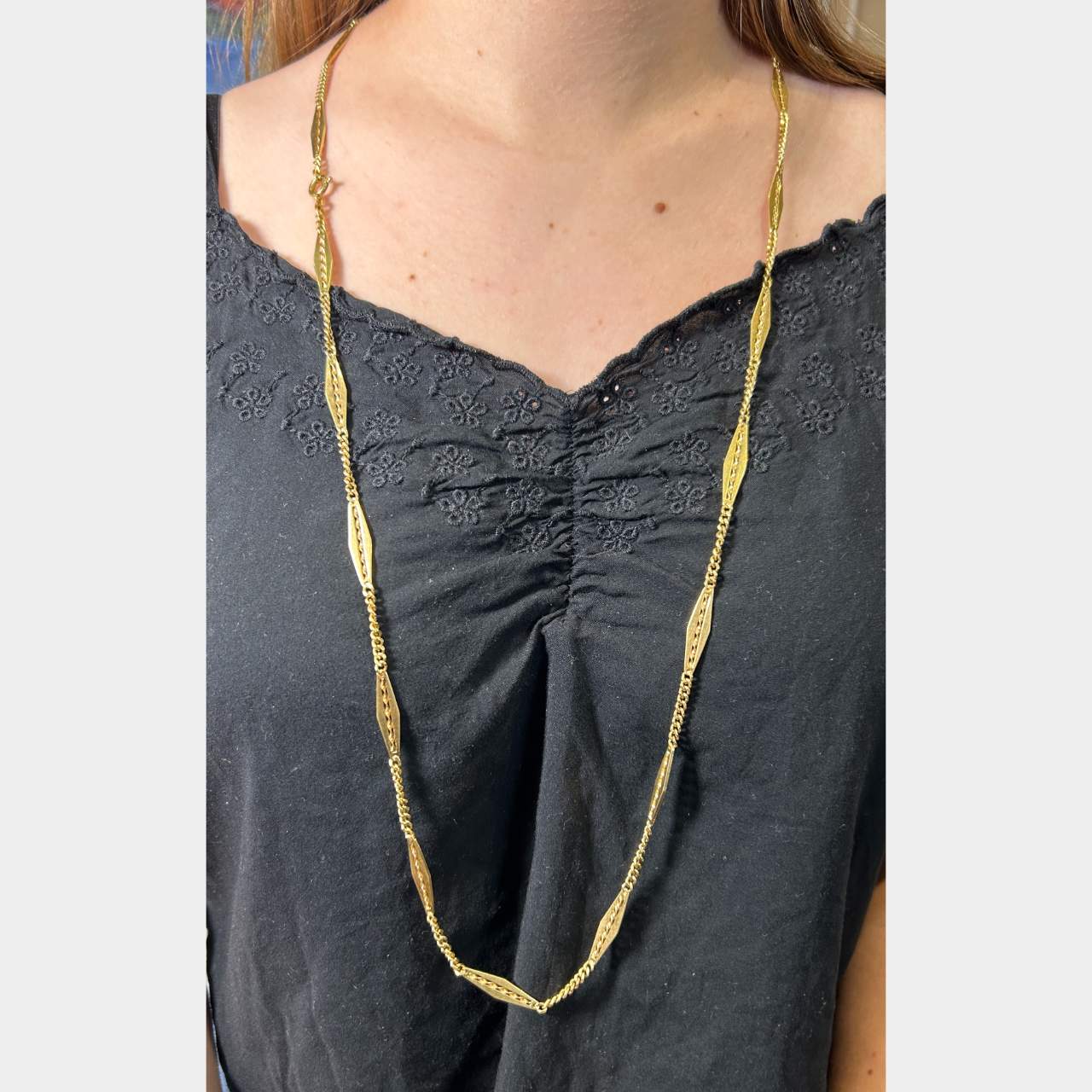 1950’s 18K Yellow Gold Necklace