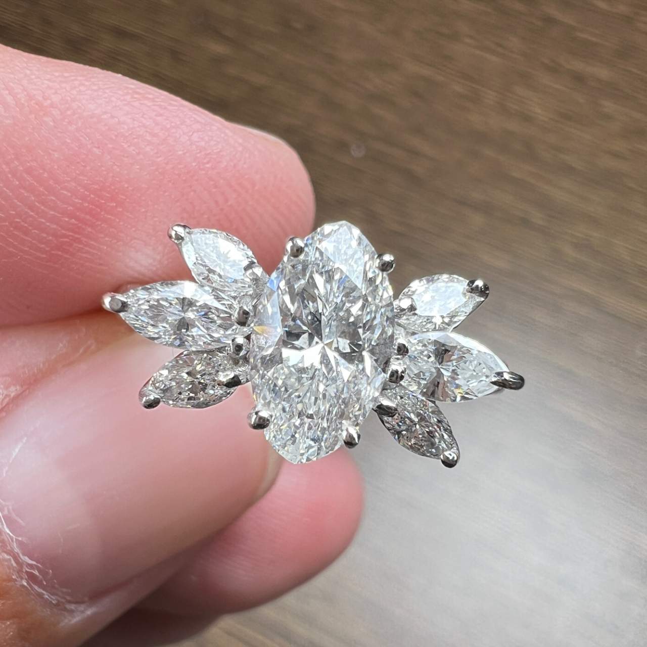18K White Gold 2.10 Ct. Diamond Ring
