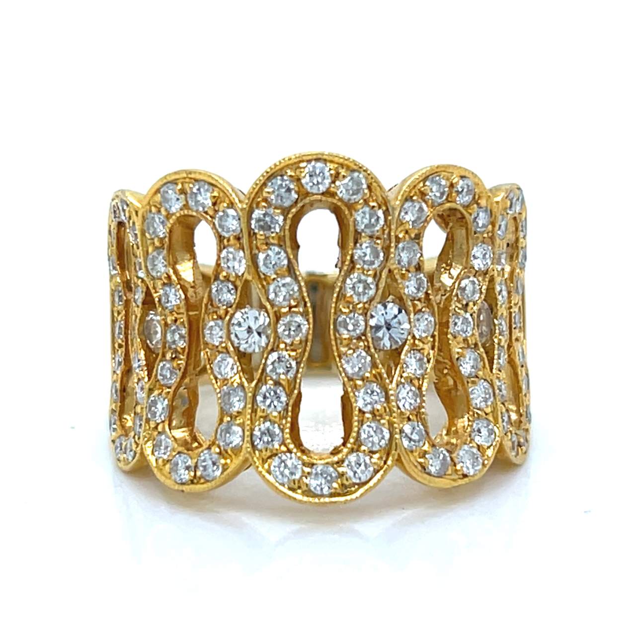 18K Yellow Gold 1.25 Ct. Diamond Ring