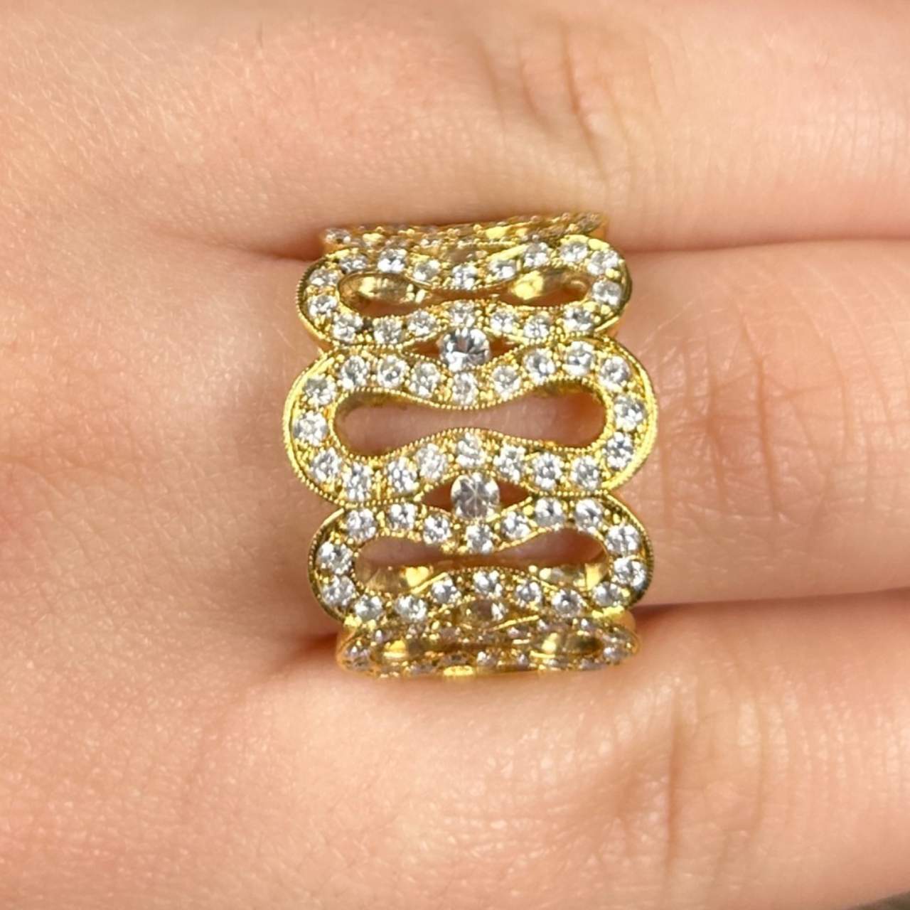 18K Yellow Gold 1.25 Ct. Diamond Ring
