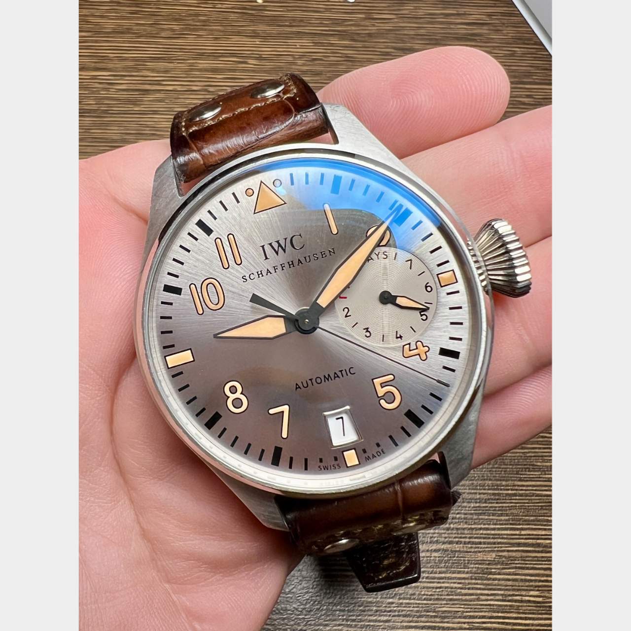 IWC Platinum Big Pilot Watch