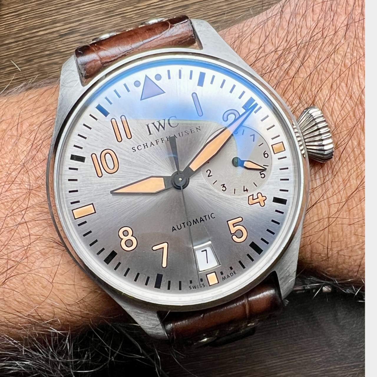 IWC Platinum Big Pilot Watch