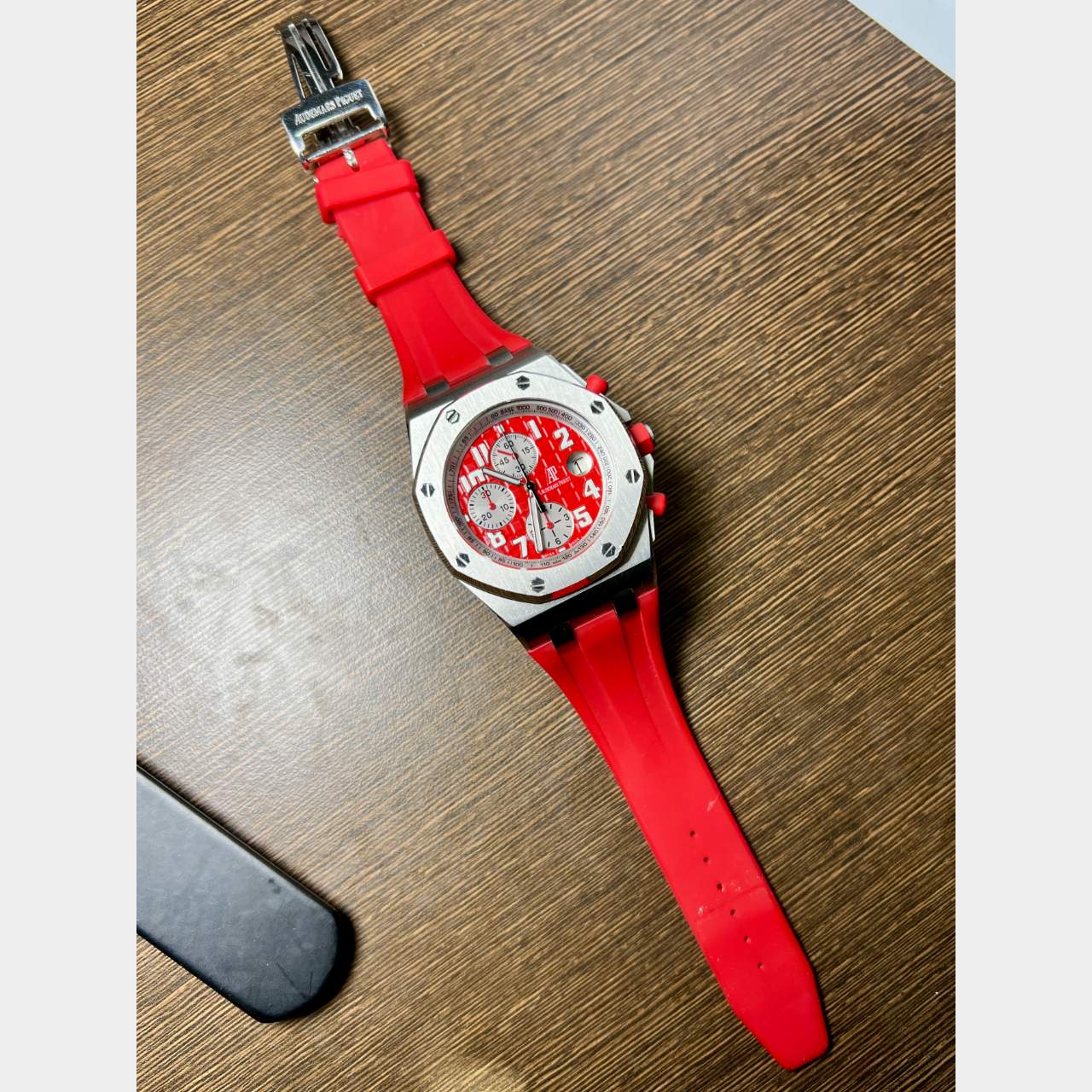 Audemars Piguet Stainless Steel Royal Oak Offshore Rhone Fusterie Limited Edition Watch