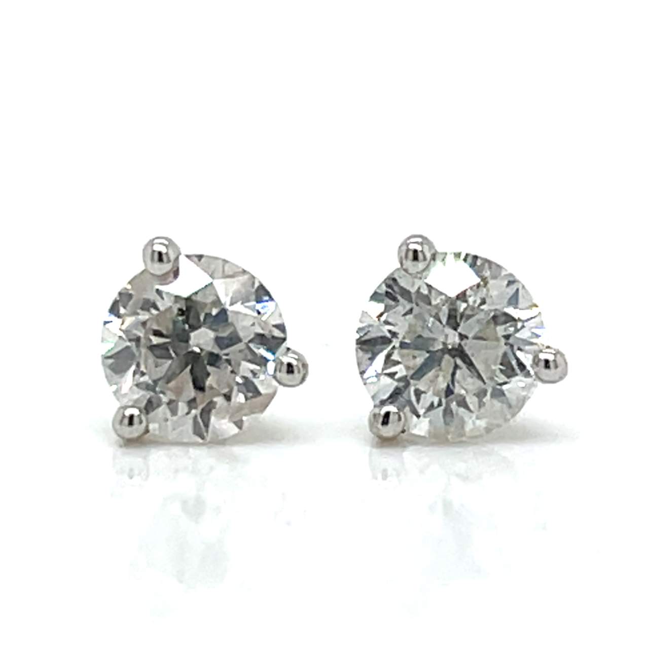 1.24 Ct. Diamond Stud Earrings