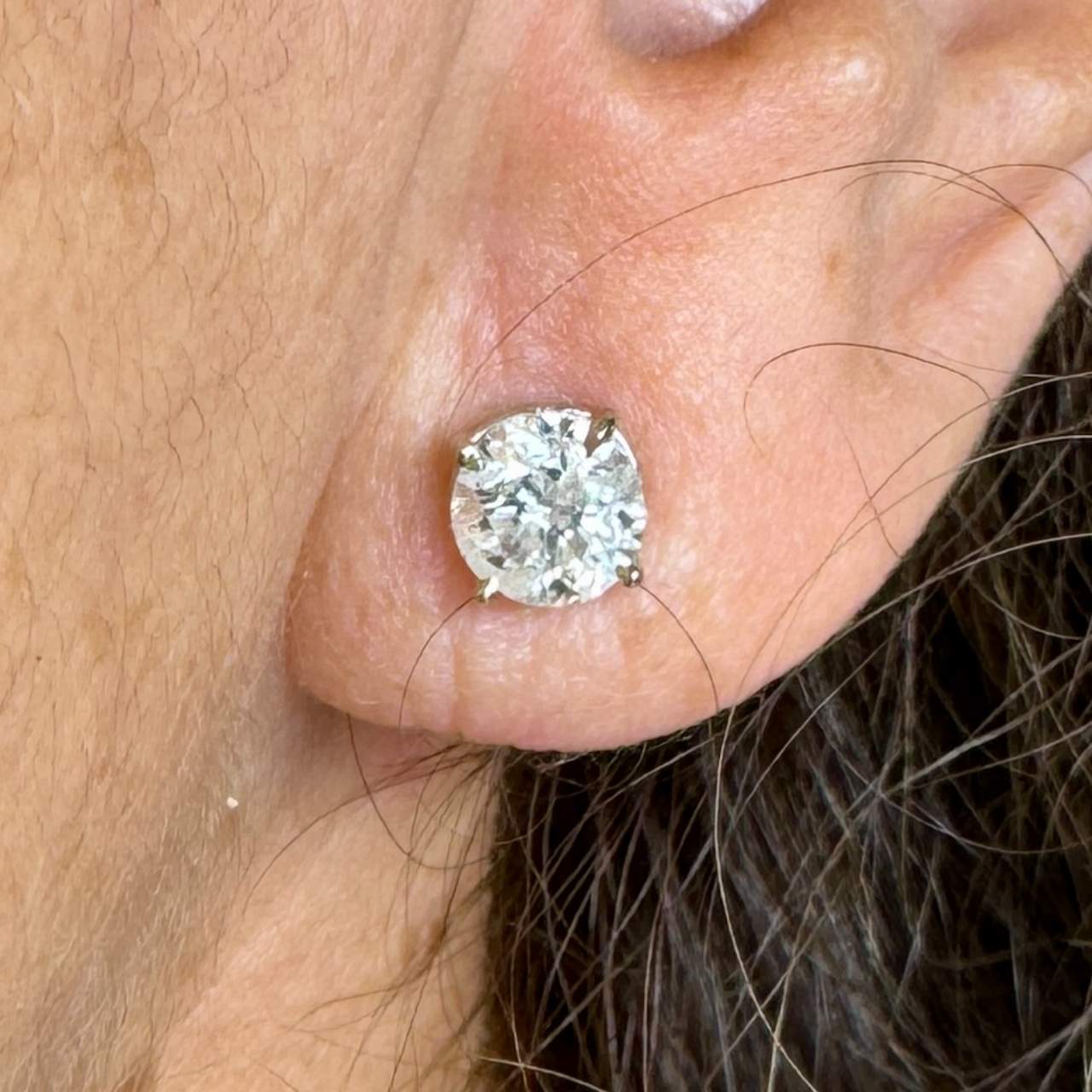 1.24 Ct. Diamond Stud Earrings