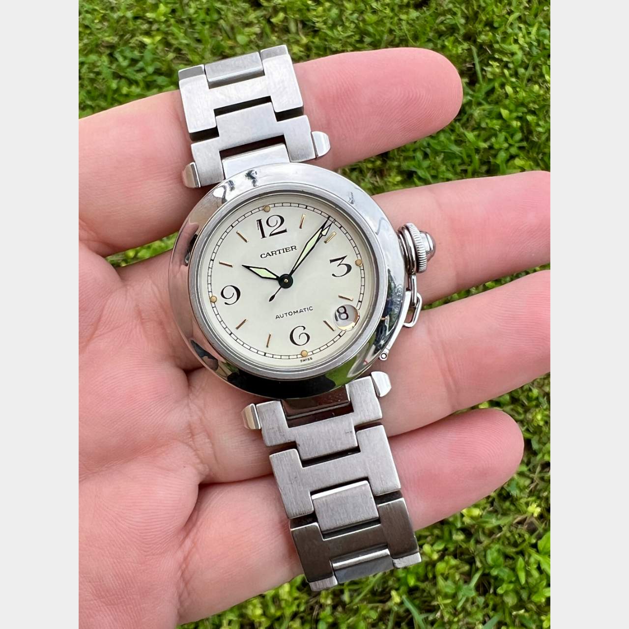 CARTIER Stainless Steel Pasha C