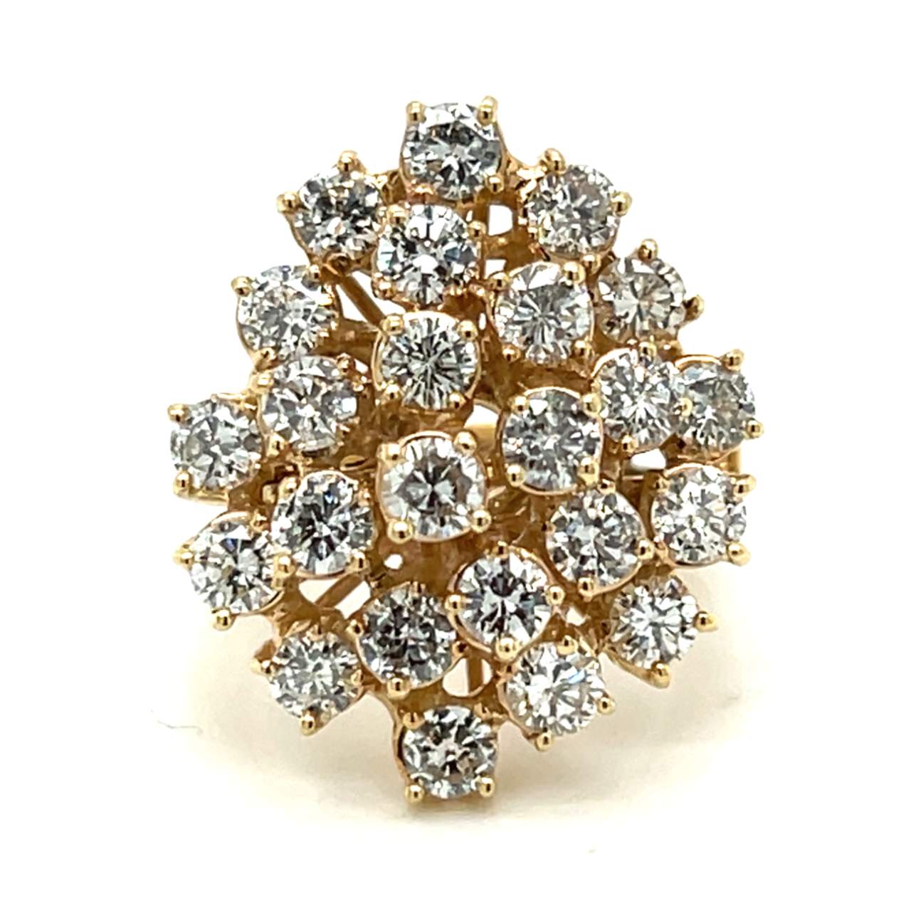14K Yellow Gold 3.60 Ct. Diamond Ring