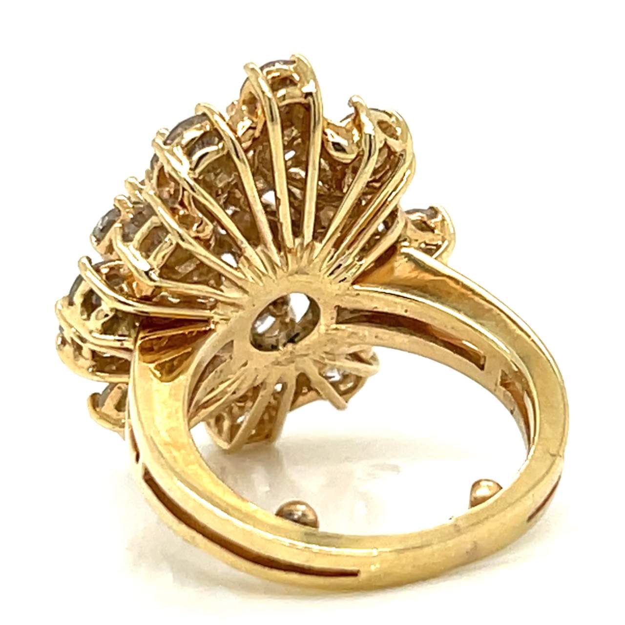 14K Yellow Gold 3.60 Ct. Diamond Ring
