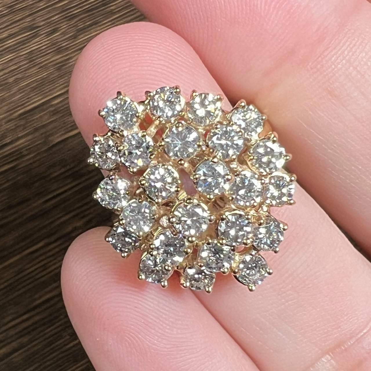 14K Yellow Gold 3.60 Ct. Diamond Ring