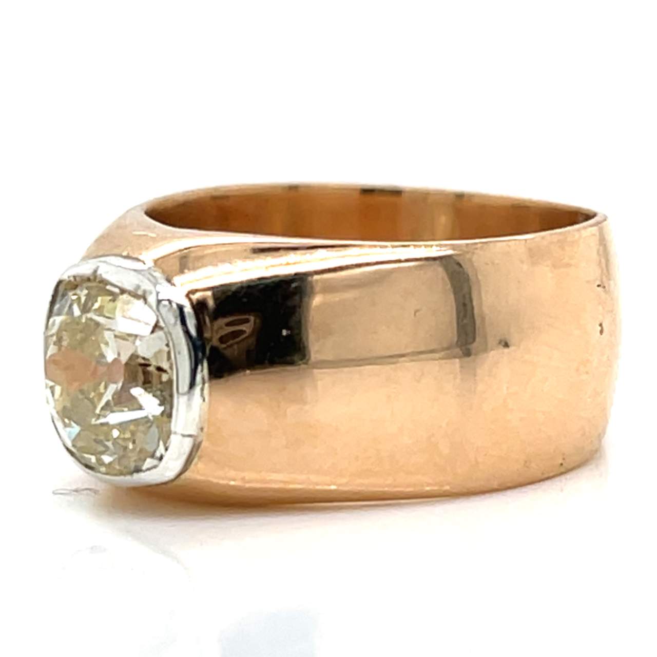 14K Rose Gold 2.50 Ct. Diamond Ring