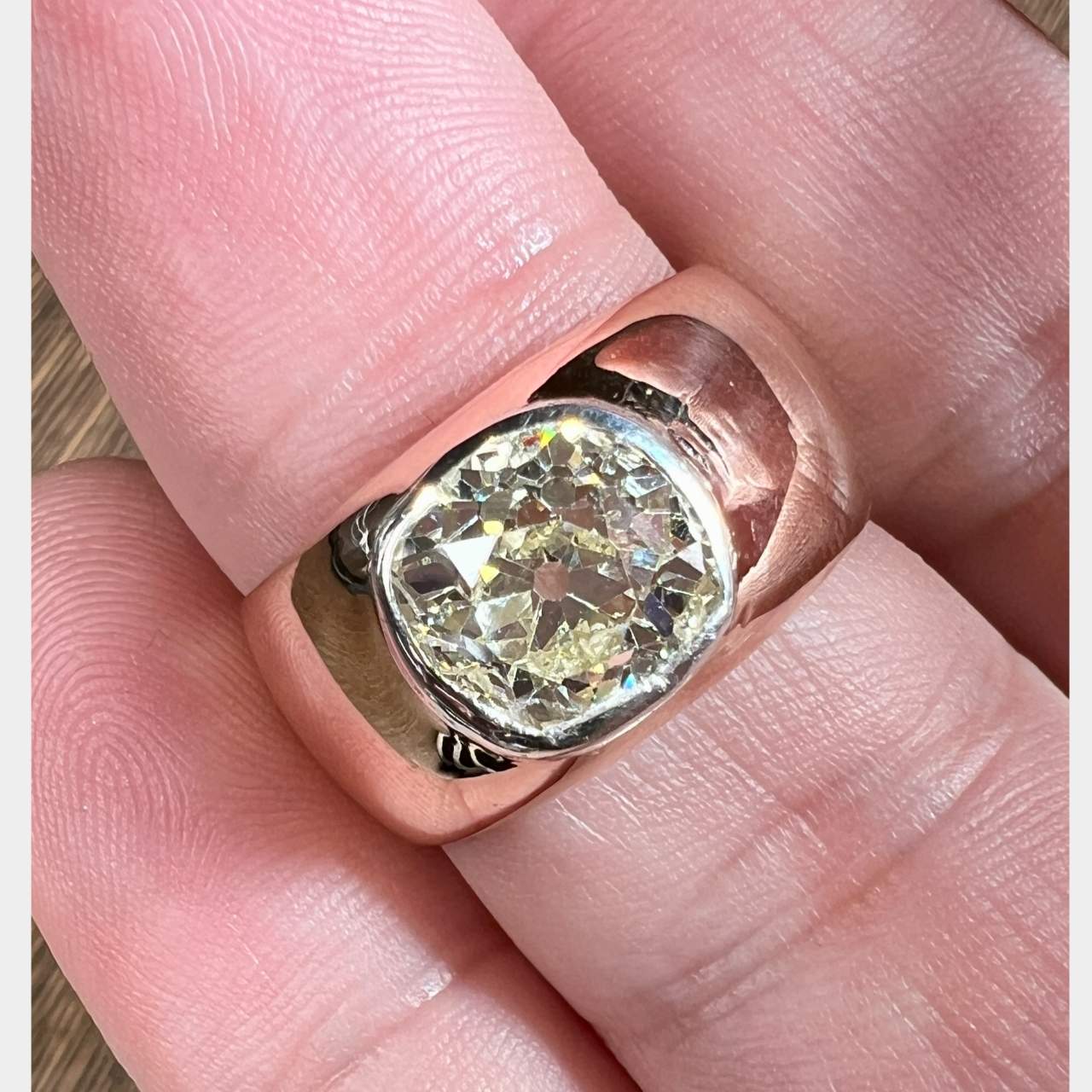 14K Rose Gold 2.50 Ct. Diamond Ring